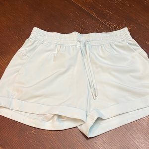 Light blue lulu shorts